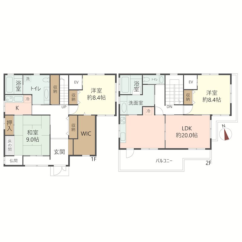 物件の間取り画像