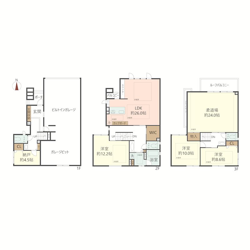 物件の間取り画像