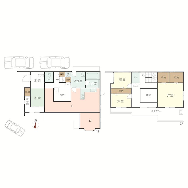 物件の間取り画像