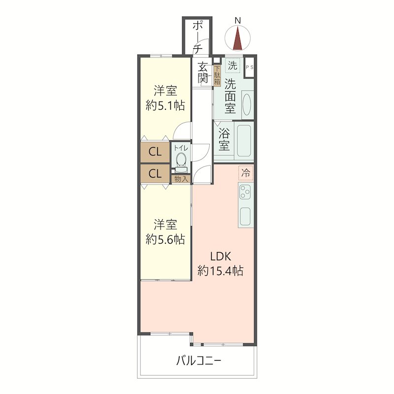 物件の間取り画像