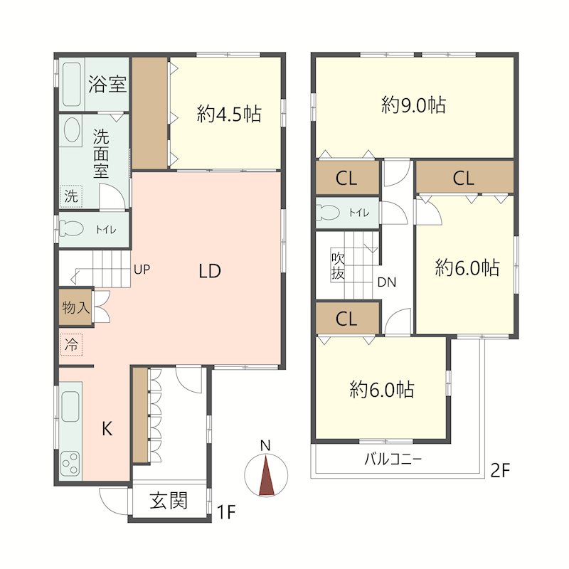 物件の間取り画像