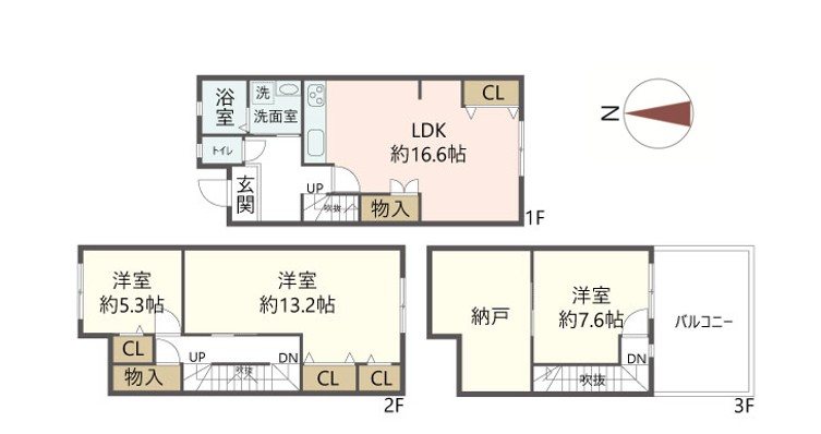 物件の間取り画像