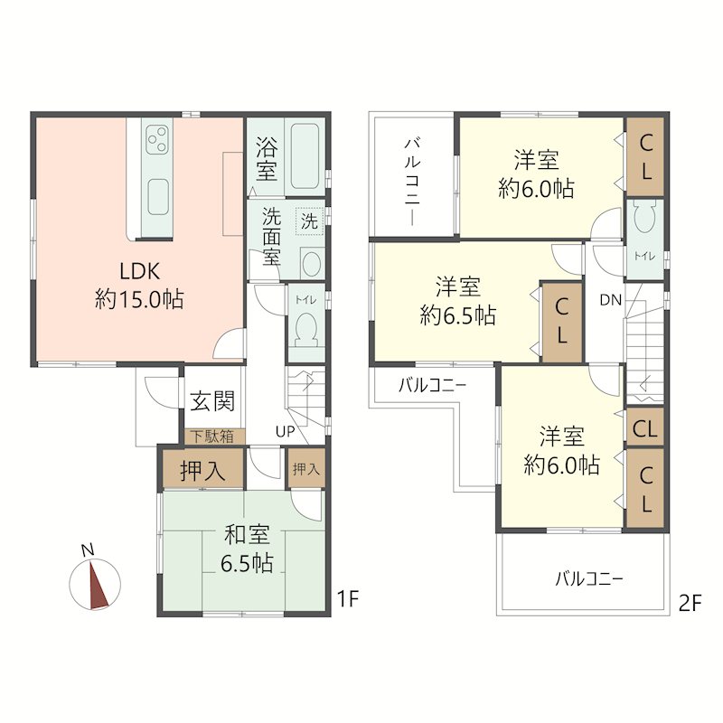 物件の間取り画像