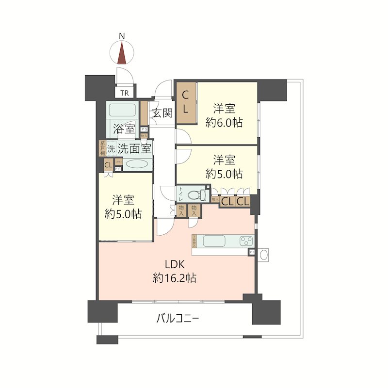 物件の間取り画像