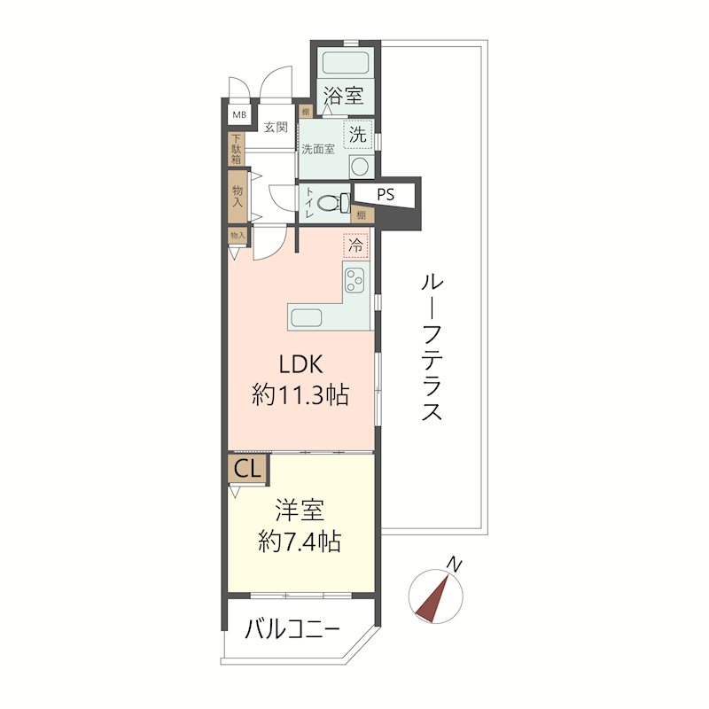 物件の間取り画像