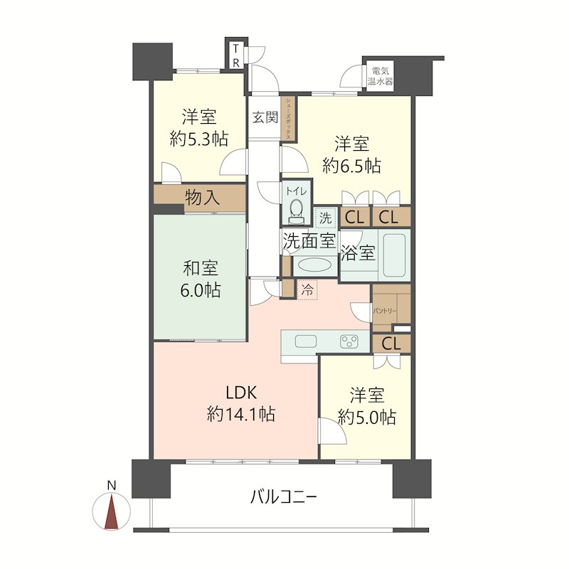 物件の間取り画像