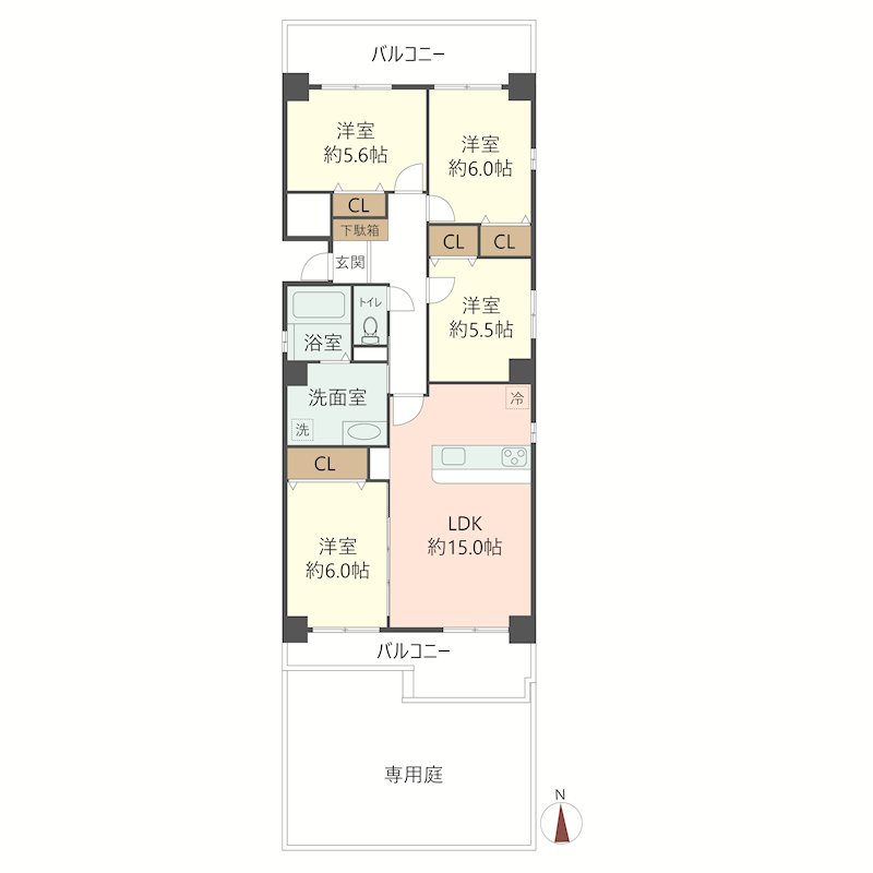物件の間取り画像