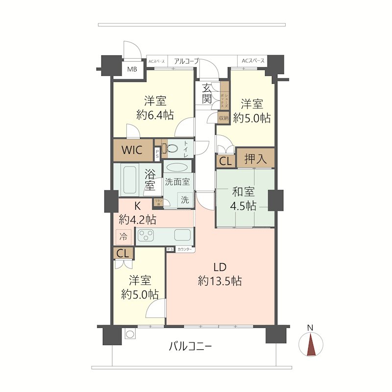 物件の間取り画像