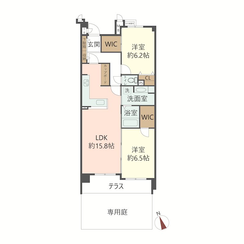 物件の間取り画像