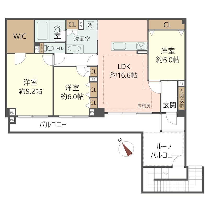 物件の間取り画像