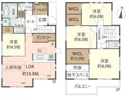 物件の間取り画像