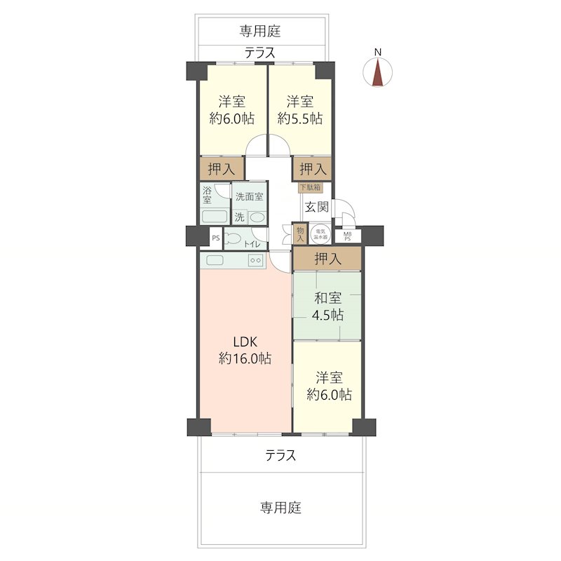 物件の間取り画像