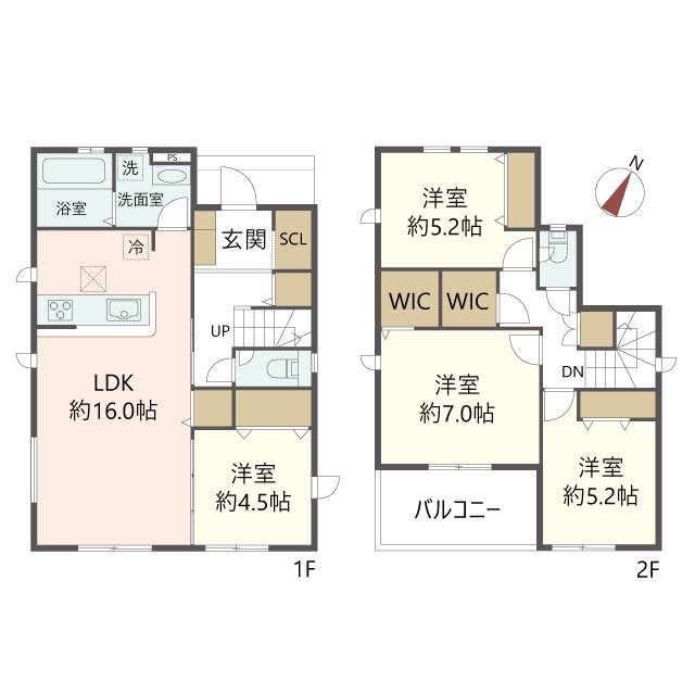 物件の間取り画像