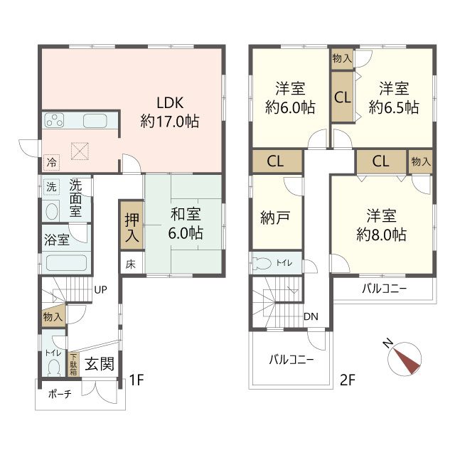 物件の間取り画像