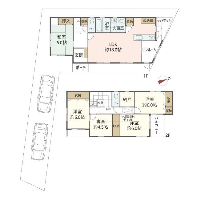 物件の間取り画像