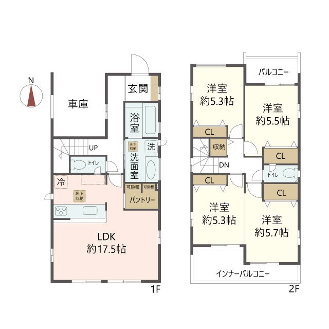 物件の間取り画像