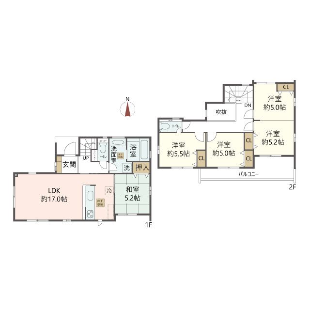 物件の間取り画像