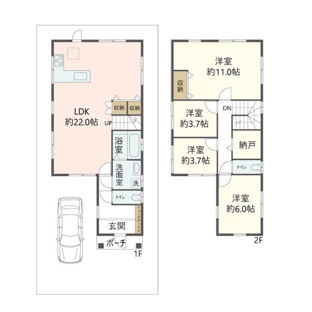 物件の間取り画像