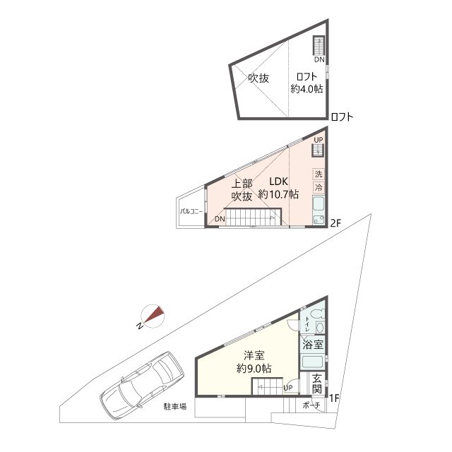 物件の間取り画像
