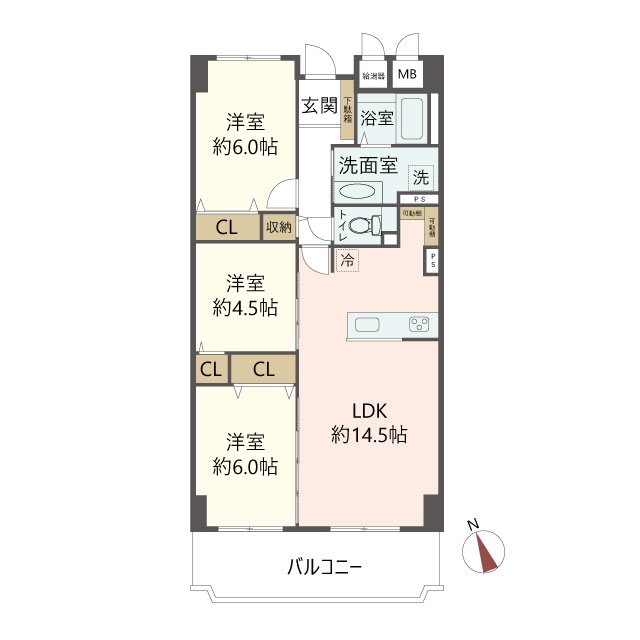 物件の間取り画像