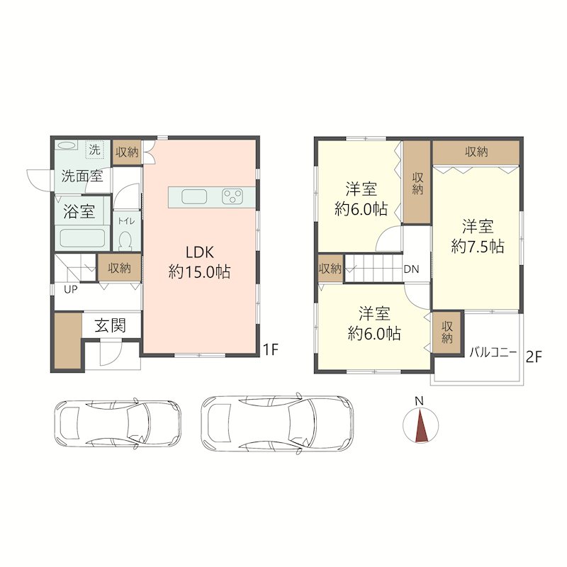 物件の間取り画像