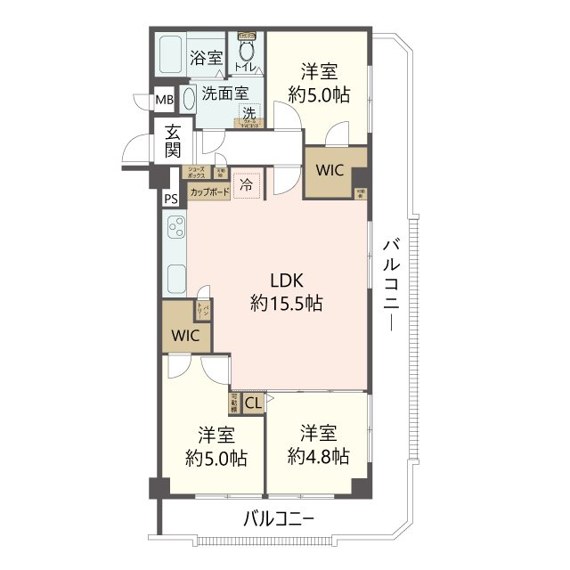 物件の間取り画像