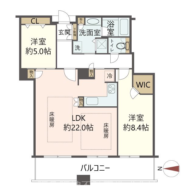 物件の間取り画像
