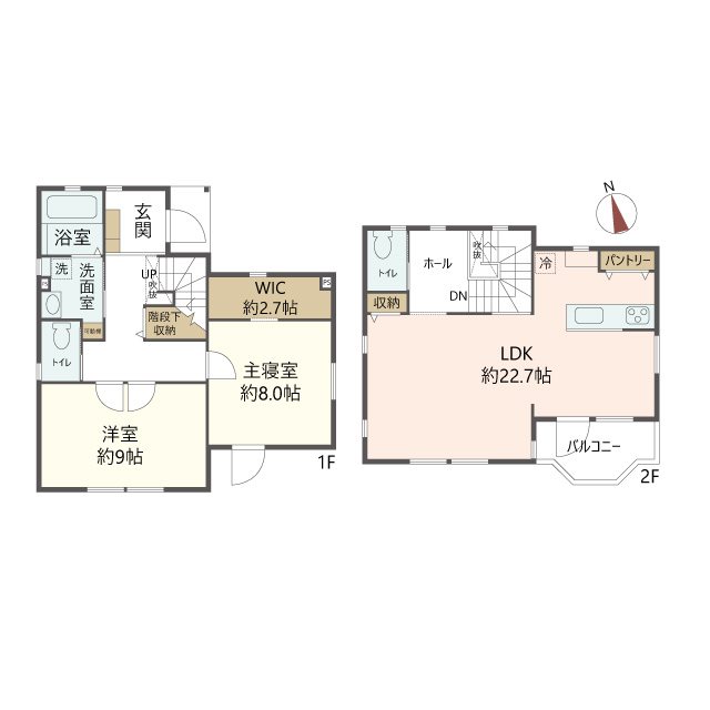 物件の間取り画像