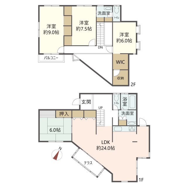 物件の間取り画像