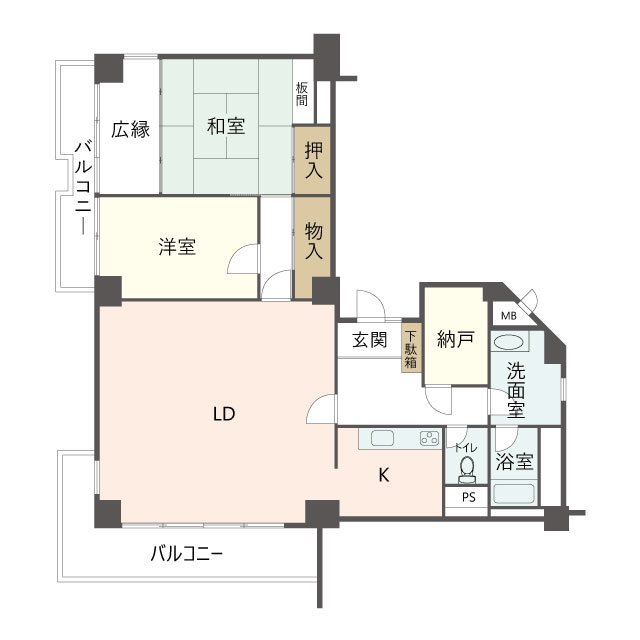 物件の間取り画像