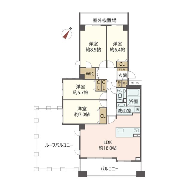 物件の間取り画像