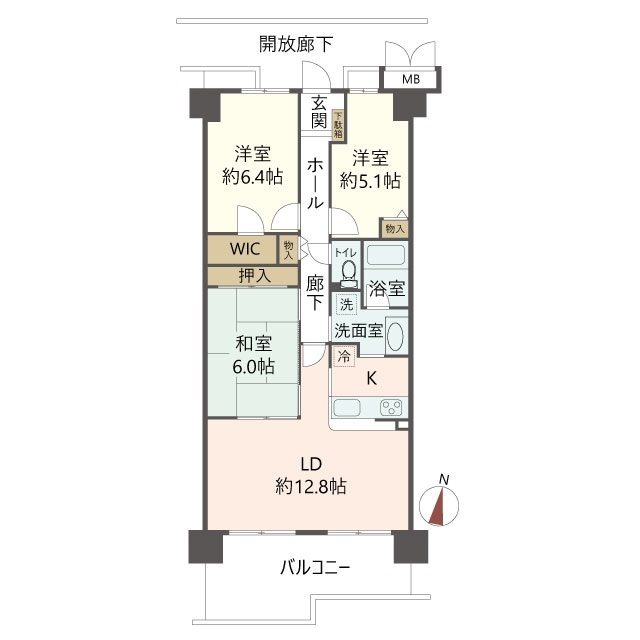 物件の間取り画像