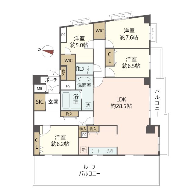 物件の間取り画像