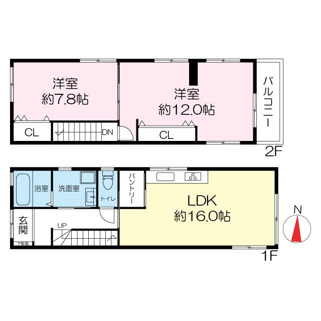 物件の間取り画像