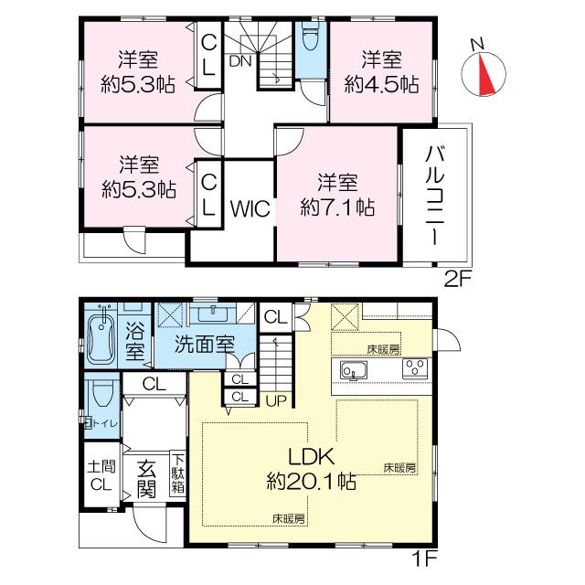 物件の間取り画像