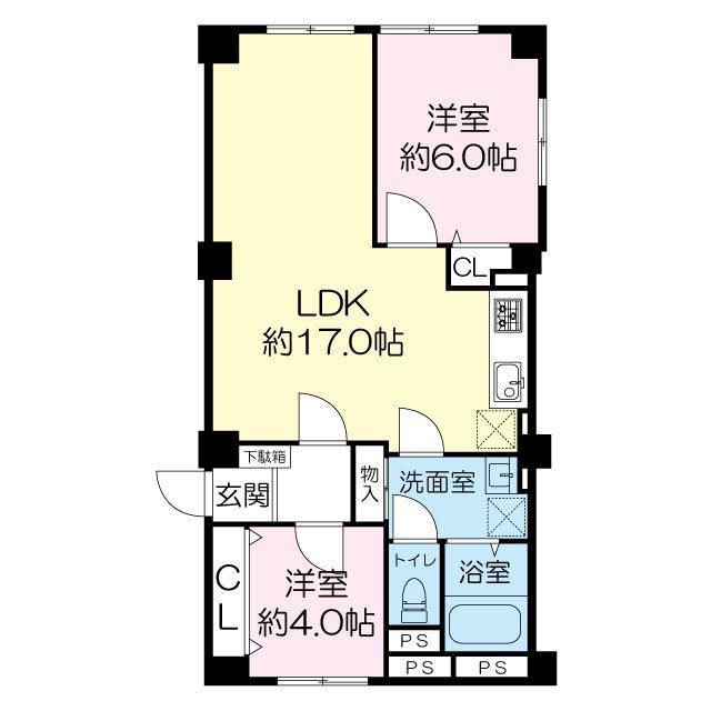 物件の間取り画像