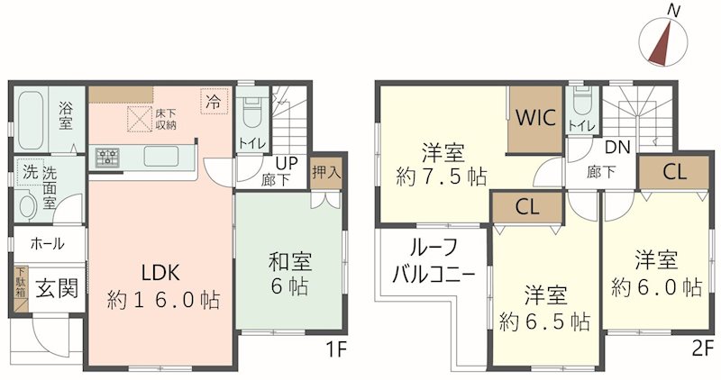 物件の間取り画像