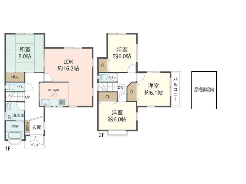 物件の間取り画像