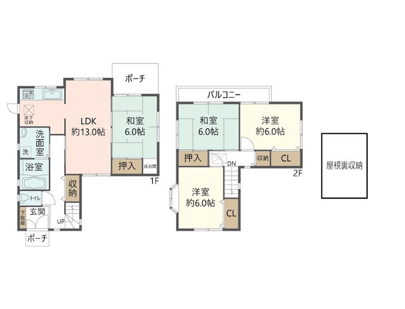 物件の間取り画像