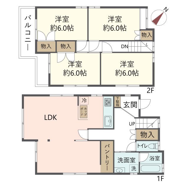 物件の間取り画像