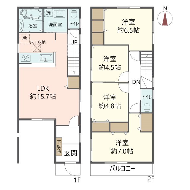 物件の間取り画像