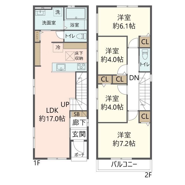 物件の間取り画像