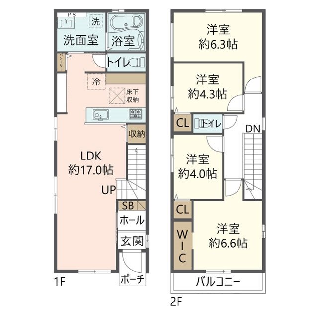 物件の間取り画像