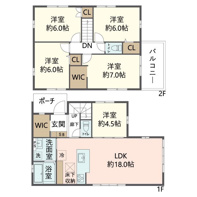 物件の間取り画像