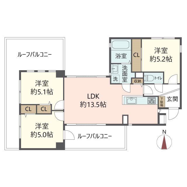 物件の間取り画像