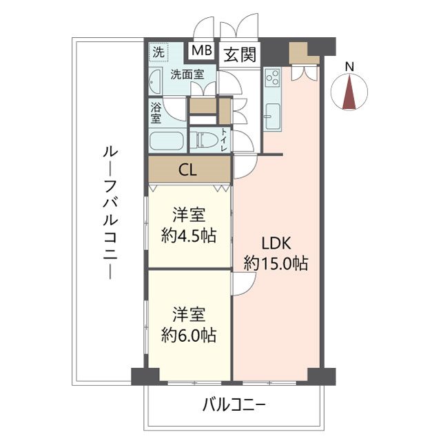 物件の間取り画像