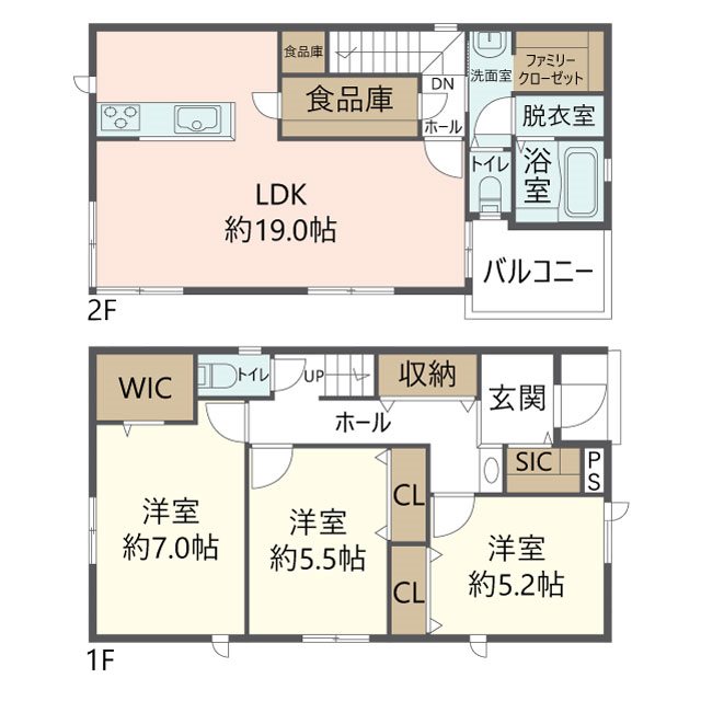 物件の間取り画像