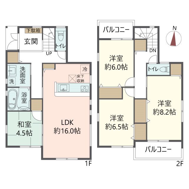 物件の間取り画像