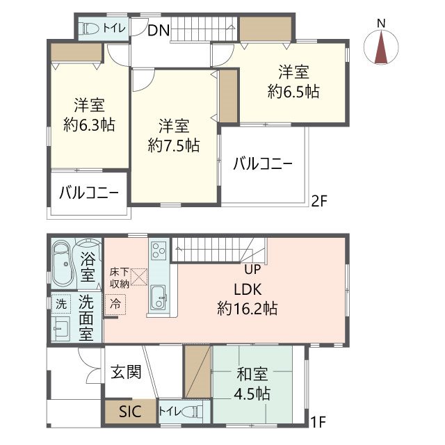 物件の間取り画像