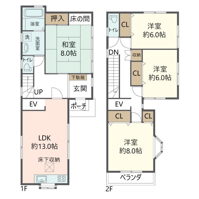 物件の間取り画像